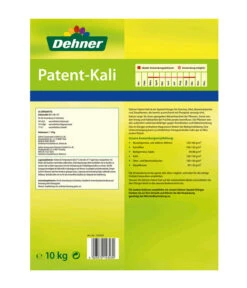 Dehner Patent-Kali, 10 Kg -Blumen Geschaft 143438 WE DE 001 DehnerPatentKali10kgDuengerDuengemittelKaliMarkenqualitaet