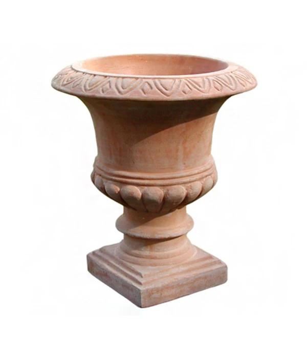 Terrakotta-Pokal, Rund, Ca. Ø32 Cm 1 Terrakotta-Pokal, Rund, Ca. Ø32 Cm