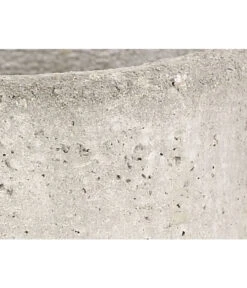 Dehner Beton-Übertopf Jimmy, Rund, Hellgrau -Blumen Geschaft 2442770 WE DE 001 TopfJimmyGrau