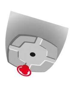 Scheurich Kunststoff-Topf Wave Globe Cubo, Schwarz-granit -Blumen Geschaft 2508570 2508620 2508646 2508679 WE DE 003 KunststoffTopfSchwarzWeissGranit