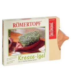 Römertopf Kresseigel Mit Kresse-Saatgut