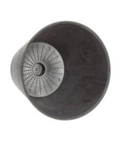 Artstone Kunststoff-Blumentopf Claire, Rund -Blumen Geschaft 3930047 BildD 002 ArtstoneKunststoffBlumentopfClaireTopfClaireSchwarz27Cm