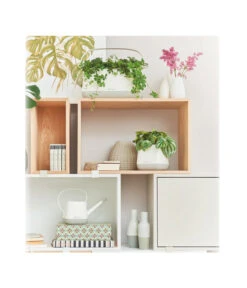 LECHUZA® YULA Gießkanne, 1,7 L -Blumen Geschaft 4065934 PR MO 003 4065884 4065850 YulaSetWeissGrau