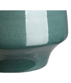 Dehner Keramik-Übertopf Elsa, Bauchig, Türkis -Blumen Geschaft 4099883 PR DE 001 4100160 4100186 4100202 TopfElsaTuerkisDehnerExpressZS