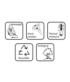 Farmet Kunststoff-Topf-Set Pegasus, Konisch, Anthrazit, 2-teilig -Blumen Geschaft 4185401 WE DE 005 PEGASUSKonischerPflanzkuebelDurchmesser40cm37cmhochDUNKELANTHRAZIT