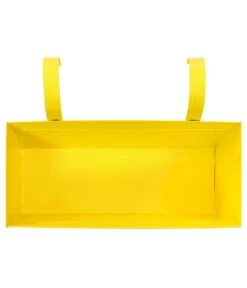 Blumen Geschaft -Blumen Geschaft 5180542 WE DE 001 ZinkKastenmitBuegelhaltergelb40cmBlumenkasten