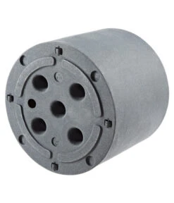 Dehner Kunststoff-Blumenkübel Palermo, Mit Rollen, Anthrazit, Ca. Ø40 Cm -Blumen Geschaft 5344320 BildD 001 DehnerKunststoffBlumenkuebelKubusKunTopfKubus40CmAnthr