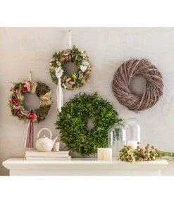 Dehner Kranz Wild-Pistazie, Ca. Ø36 Cm -Blumen Geschaft 6273593 6032536 6279897 WE MO 001 Herbstkraenze