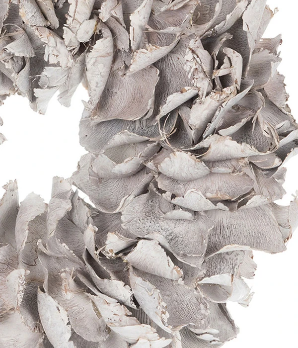 Dehner Kranz Palm Petal Whitewash, Ca. Ø40 Cm 3 Dehner Kranz Palm Petal Whitewash, Ca. Ø40 Cm – Bild 3