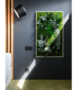 StyleGREEN Bild Im Dschungeldesign, Rechteckig, Ca. B100/H60/T20 Cm -Blumen Geschaft 6429823 WE MO 002 Pflanzenbild100x60cm