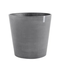 Ecopots Kunststoff-Topf Amsterdam Mit Rollen, Rund