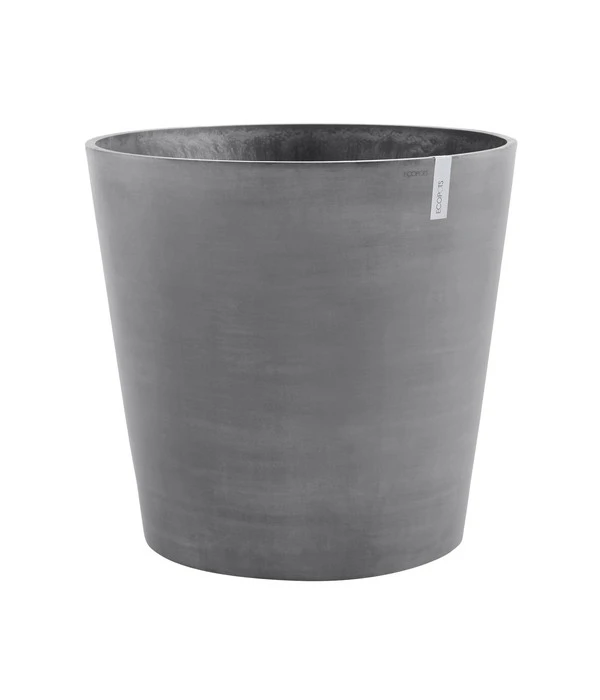 Ecopots Kunststoff-Topf Amsterdam Mit Rollen, Rund 1 Ecopots Kunststoff-Topf Amsterdam Mit Rollen, Rund