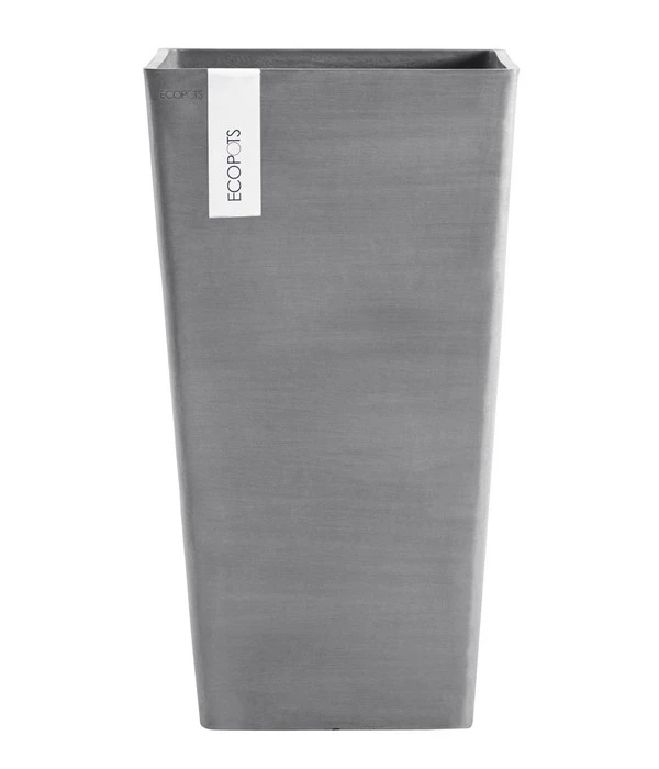 Ecopots Kunststoff-Topf Rotterdam, Quadratisch 1 Ecopots Kunststoff-Topf Rotterdam, Quadratisch