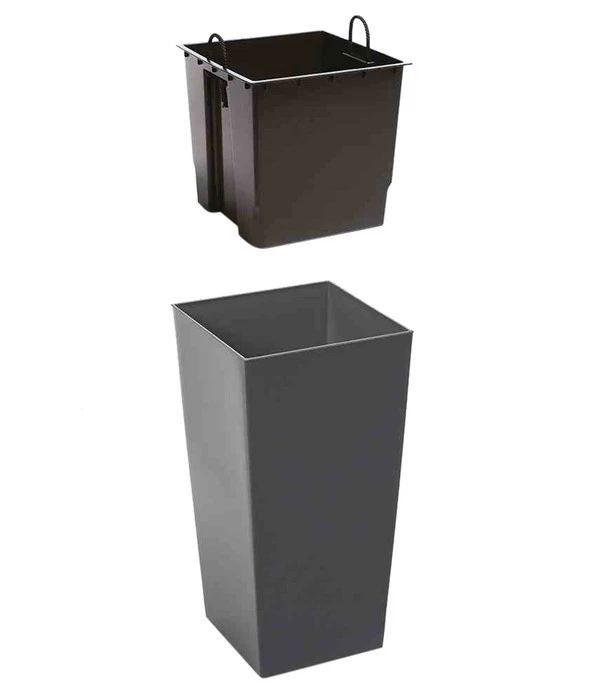 Siena Garden Kunststoff-Topf Lyon, Konisch, Ca. B40/H75/T40 Cm 5 Siena Garden Kunststoff-Topf Lyon, Konisch, Ca. B40/H75/T40 Cm – Bild 5