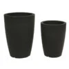 Farmet Kunststoff-Topf-Set Hydra, Konisch, Anthrazit, 2-teilig